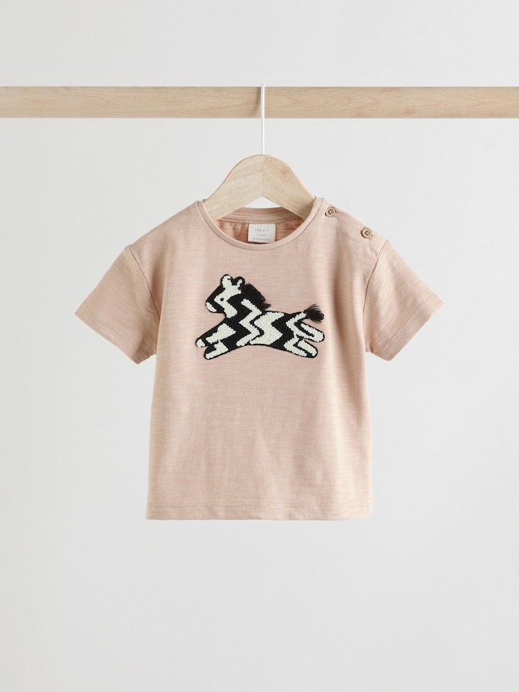 Mono Zebra Baby T-Shirt and Shorts Set - Image 2 of 12