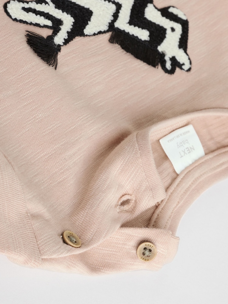 Mono Zebra Baby T-Shirt and Shorts Set - Image 9 of 12