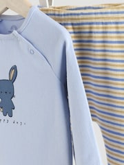 Blue/Yellow Character Baby Top And Leggings Set - Image 7 of 11