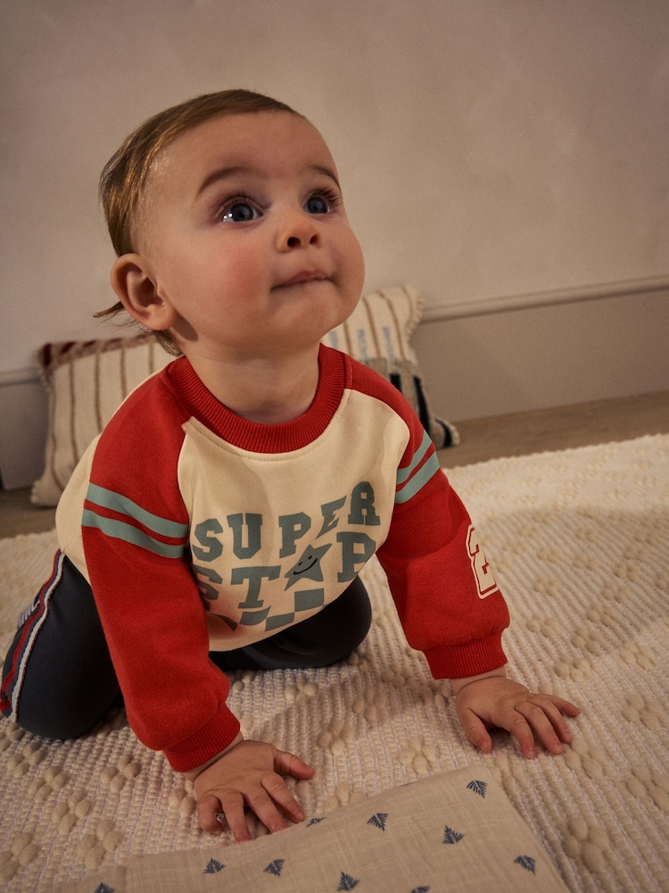 Gris antracita - Conjunto de 2 piezas de sudadera y pantalones de chándal para bebé - Imagen 2 de 15