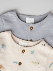 Nevtralno - Baby haljica za igranje 2 Pack - Slika 7 iz 10