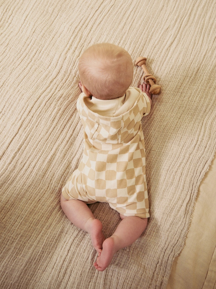 Natural Baby Sweat Romper - Image 2 of 5