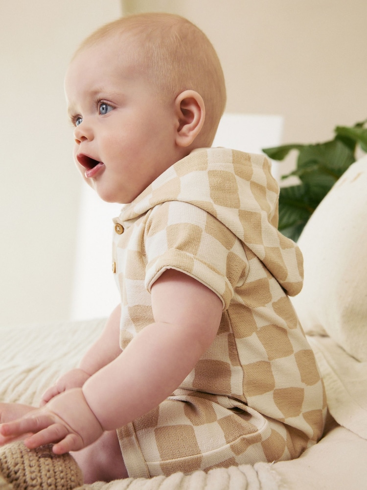 Natural Baby Sweat Romper - Image 4 of 5