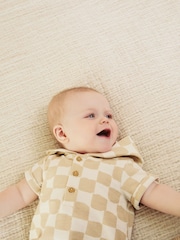Natural Baby Sweat Romper - Image 5 of 5