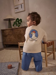 Blue Seagull Top and Leggings Baby 2 Piece Set - Image 13 of 15