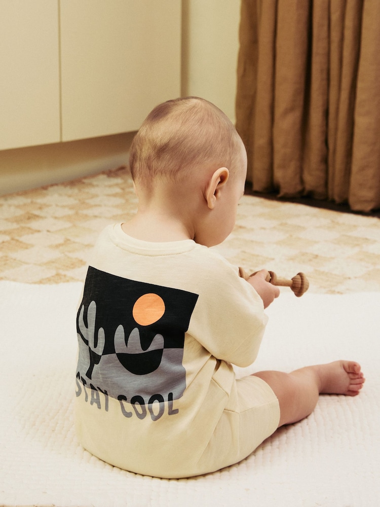 Monochrome Baby Rompers 3 Pack - Image 9 of 16