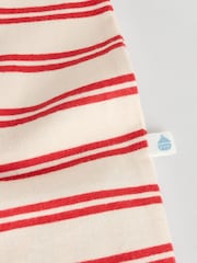 Blue/White Baby 100% Cotton Rompers 3 Pack - Image 10 of 11