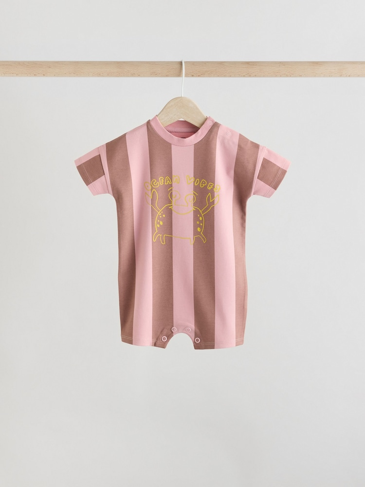 Bright Baby Rompers 3 Pack - Image 4 of 10