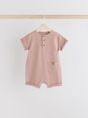 Minerals Plain Baby Jersey Rompers 4 Pack - Image 5 of 11
