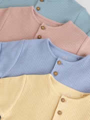 Minerals Plain Baby Jersey Rompers 4 Pack - Image 9 of 11