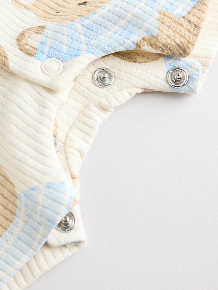 Blue Baby Rompers 3 Pack - Image 11 of 12