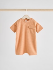 Oranžna/siva - Baby haljica za igranje 2 Pack - Slika 2 iz 9