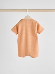 Oranžna/siva - Baby haljica za igranje 2 Pack - Slika 4 iz 9