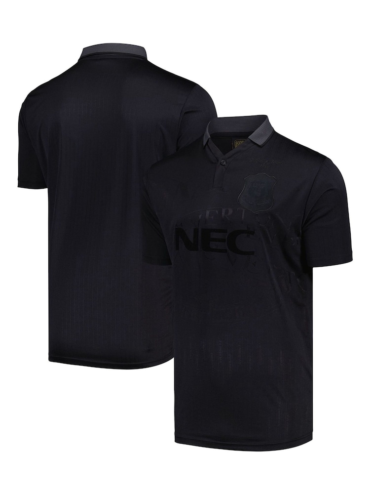 Fanatics Everton 1995 Blank Out Black Shirt - Image 1 of 3