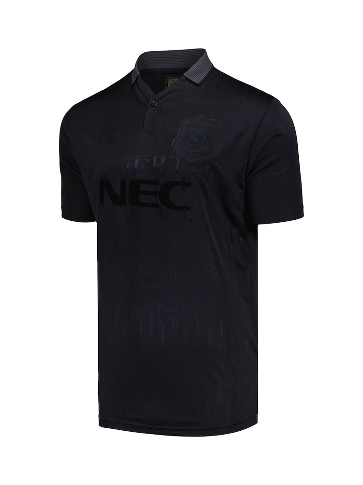 Fanatics Everton 1995 Blank Out Black Shirt - Image 2 of 3 Fanatics Everton 1995 Blank Out Black Shirt - Image 2 of 3