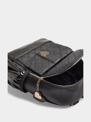 River Island Black Girls Faux Leather Pocket Backpack - Image 4 of 4