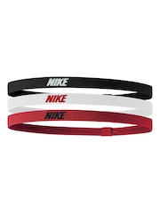 Nike Multi Elastic Headbands 2.0 3 Pack - Image 1 of 2