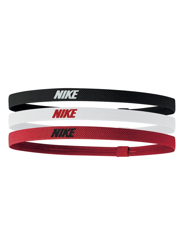 Nike Multi Elastic Headbands 2.0 3 Pack - Image 1 of 2