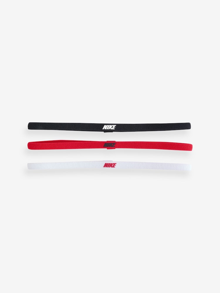 Nike Multi Elastic Headbands 2.0 3 Pack - Image 2 of 2