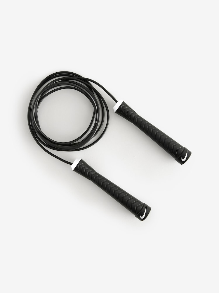 Nike Black Fundamental Speed Skipping Rope - Image 2 of 2 Nike Black Fundamental Speed Skipping Rope - Image 2 of 2