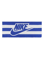 Nike Blue 100% Cotton Club Pool Towel - Image 1 of 1