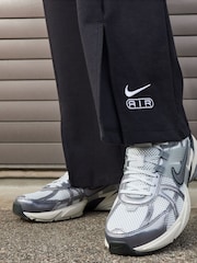 Nike Grey V2K Retro Runner Trainers - Image 1 of 12