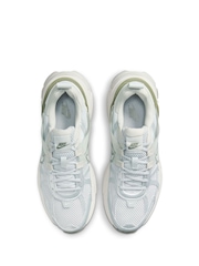 Nike White Silver V2K Retro Runner Trainers - Image 5 of 9