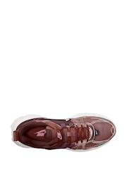 Nike Burgundy Red V2K Retro Runner Trainers - Image 3 of 4