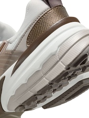 Nike Mink Brown V2K Retro Runner Trainers - Image 8 of 8