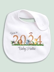 Little Years Personalised "Born Date" Bib - Image 3 of 4