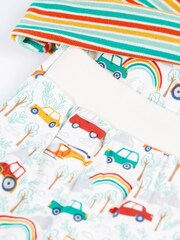 Frugi Boys Green Easy Dressing Babygrow - Image 4 of 4