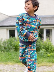 Frugi Blue Mountain Malpas Joggers - Image 1 of 6