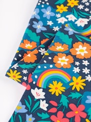 Frugi Green All-Over Print Blue Leggings - Image 3 of 4