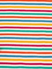 Frugi Pink Multi-Stripe Girls Top - Image 5 of 5