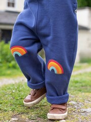 Frugi Blue Patch Dungaree Outfit - Image 2 of 6