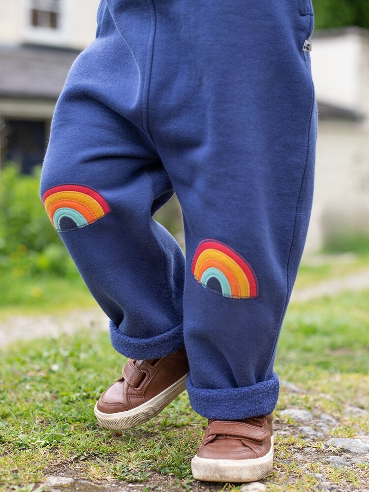 Frugi Blue Patch Dungaree Outfit - Image 2 of 6 Frugi Blue Patch Dungaree Outfit - Image 2 of 6