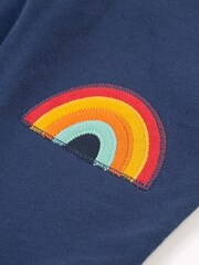 Frugi Blue Patch Dungaree Outfit - Image 6 of 6