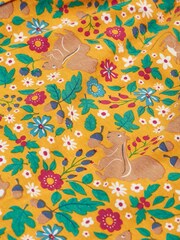 Frugi gelbes Herbstkleid mit durchgehendem Print - Bild 6 von 6