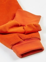 Frugi Boys Orange Corduroy Pull Ups Joggers - Image 4 of 6