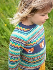 Frugi Unisex Fowey Knitted Jumper - Image 3 of 7