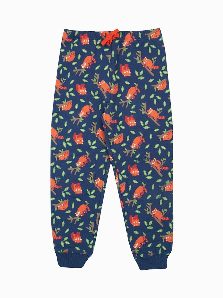 Frugi Blue Pandas Snuggle Crawlers - Image 1 of 5