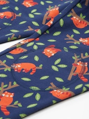 Frugi Blue Pandas Snuggle Crawlers - Image 4 of 5