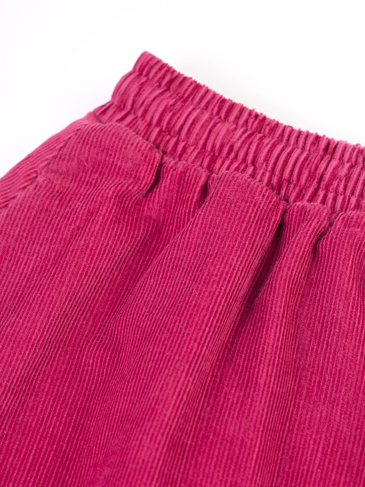 Frugi Pink Embroided Corduroy Skirt - Image 5 of 5