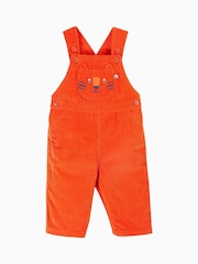 Frugi Orange Embroided Corduroy Dungaree - Image 3 of 5