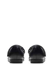 Clarks Black Standard Fit (F) Finja Gem Mary Jane Shoes - Image 2 of 7