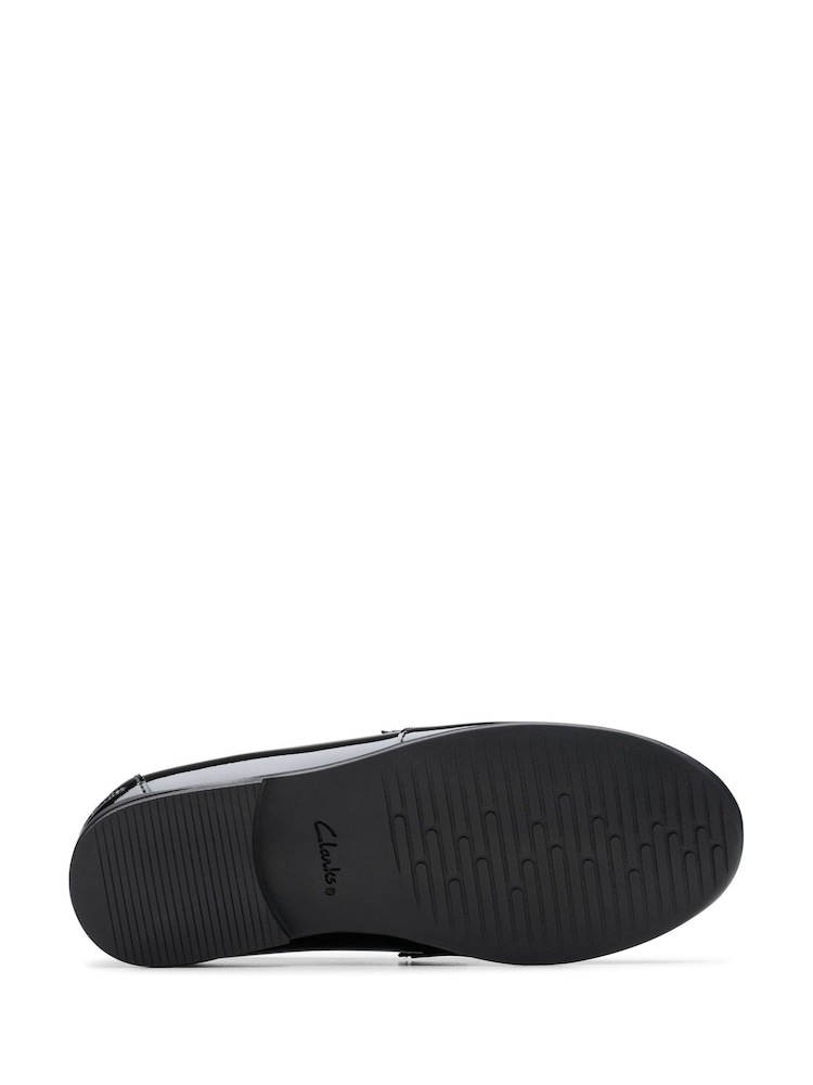 Clarks Finja Bright Patent Loafer Shoes - Imagen 7 de 7