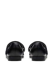 Clarks Leather Finja Gem Kid Shoes - Imagen 2 de 7