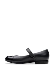 Clarks Leather Finja Gem Kid Shoes - Imagen 5 de 7