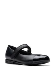 Clarks Leather Finja Gem Kid Shoes - Imagen 6 de 7
