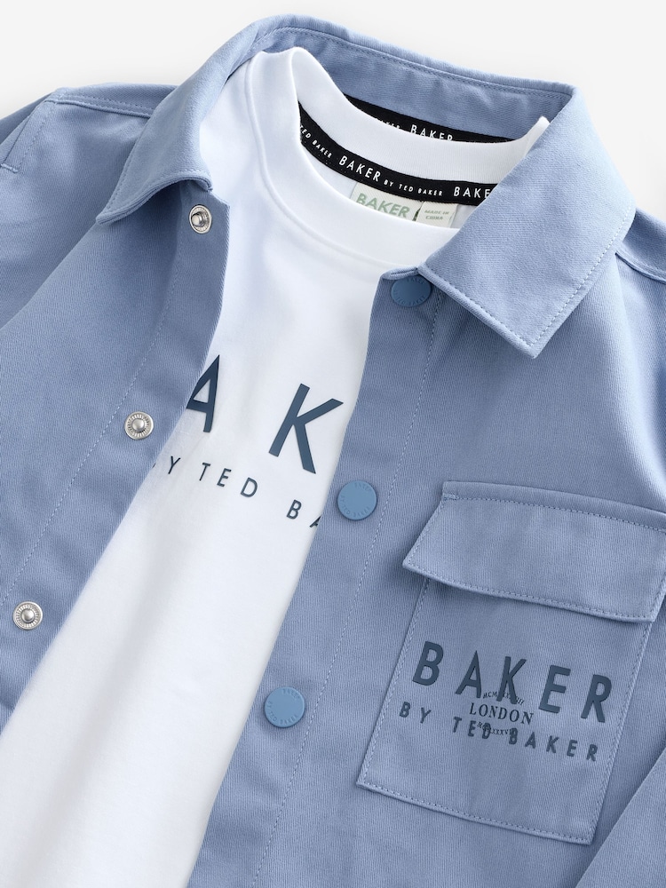 Baker by Ted Baker Shacket and T-Shirt Set - Image 12 of 15